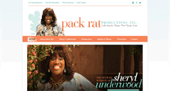 Desktop Screenshot of packratproductionsinc.com